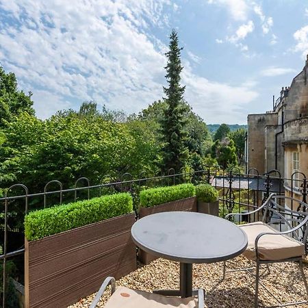 Beautiful Studio With Private Outside Terrace Διαμέρισμα Μπαθ Εξωτερικό φωτογραφία
